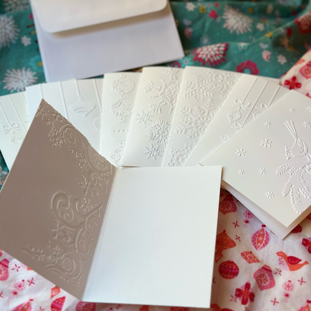 Embossed Holiday Cards - Picture 3 of 3